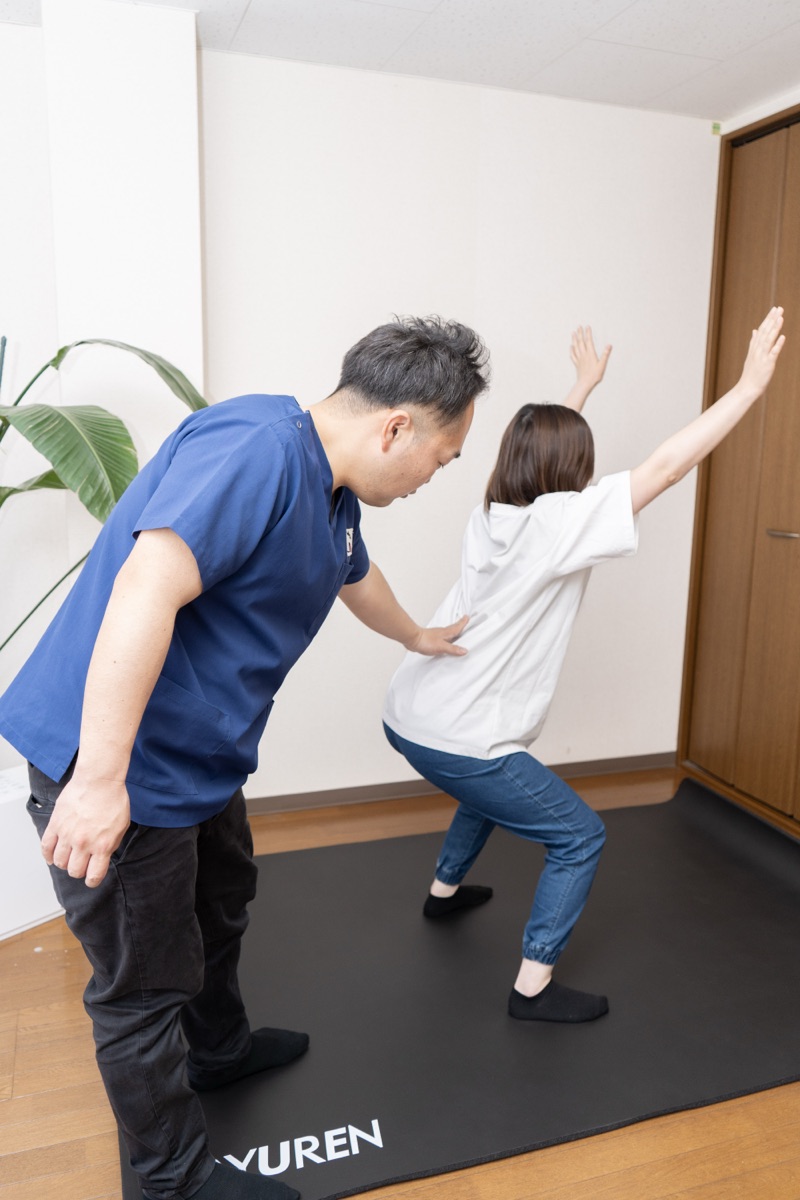 パーソナルエクササイズの様子