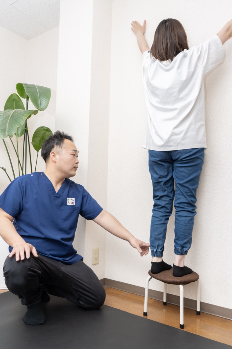 整体×エクササイズの施術シーン